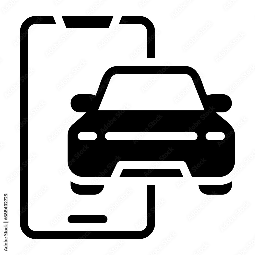 smartphone glyph icon smartphone glyph icon