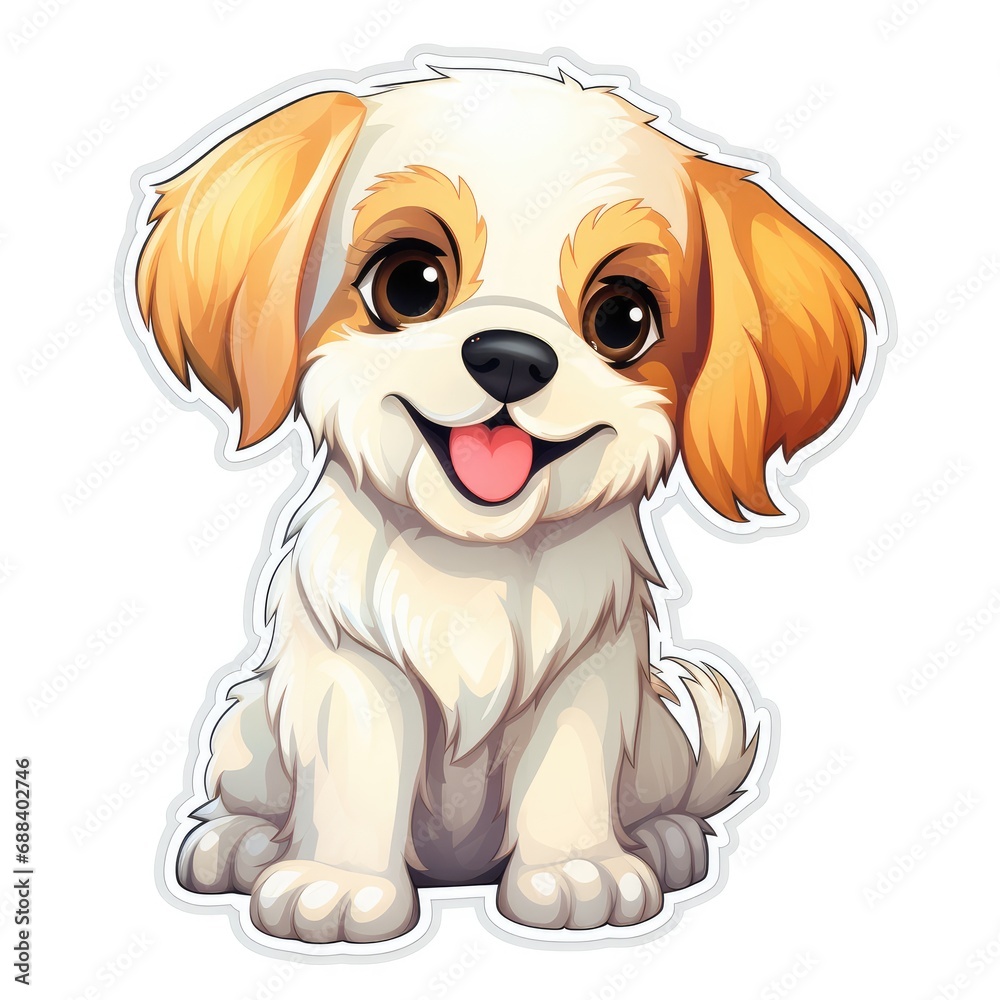 cartoon white background sticker image, animals from farm, cartoon sticker cartoon white background sticker image, animals from farm, cartoon sticker
