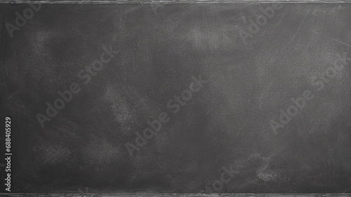 blackboard in the classroom for chalk. black gray blank background. chalkboard