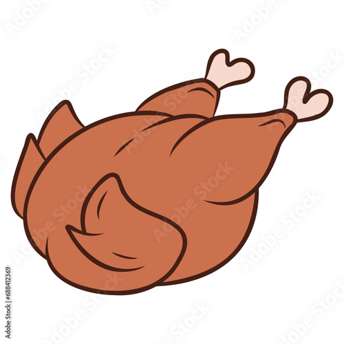 chicken roasted thanksgiving