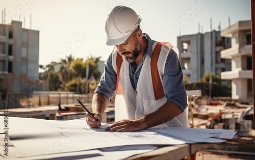 Civil architect engineer in...