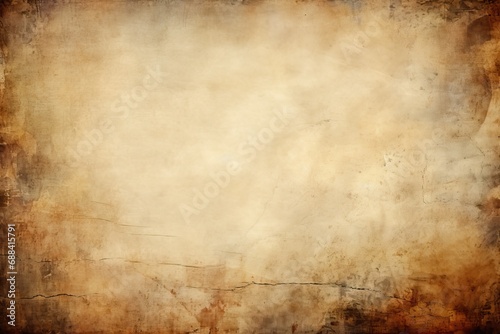 texture paper stained yellowed Old parchment papyrus background vintage aged ageing ancient antique messy dirty stain spotted spotty rusteaten photo