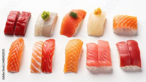 Delicious fresh sashimi pictures 