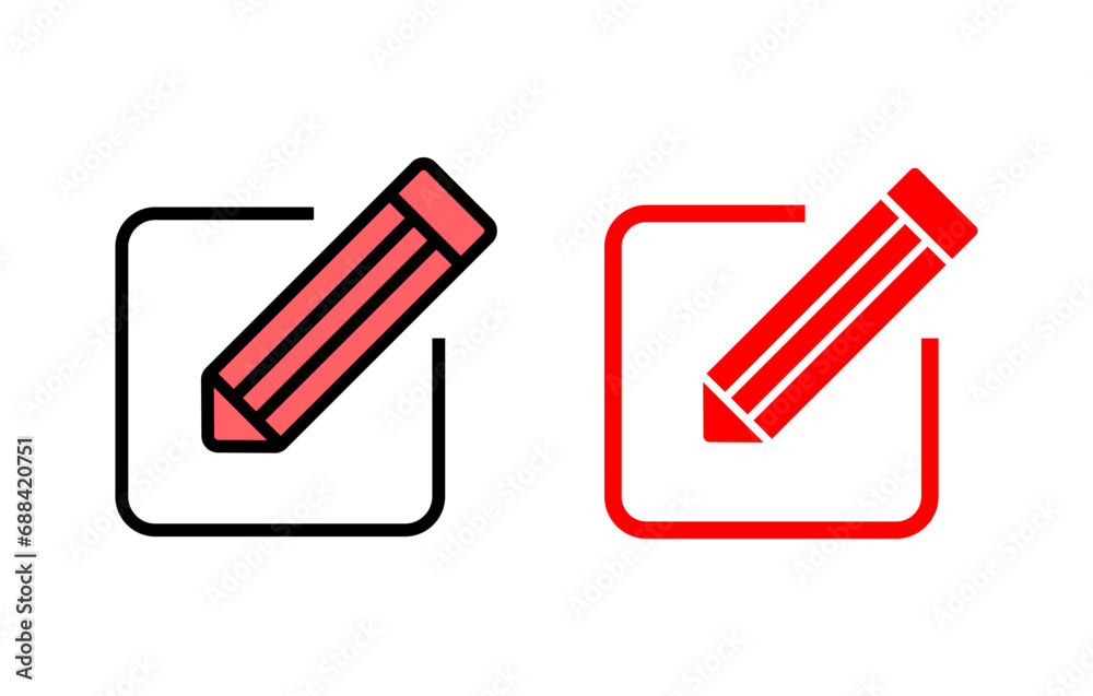 Edit icon set illustration. edit document sign and symbol. edit text icon. pencil. sign up Edit icon set illustration. edit document sign and symbol. edit text icon. pencil. sign up
