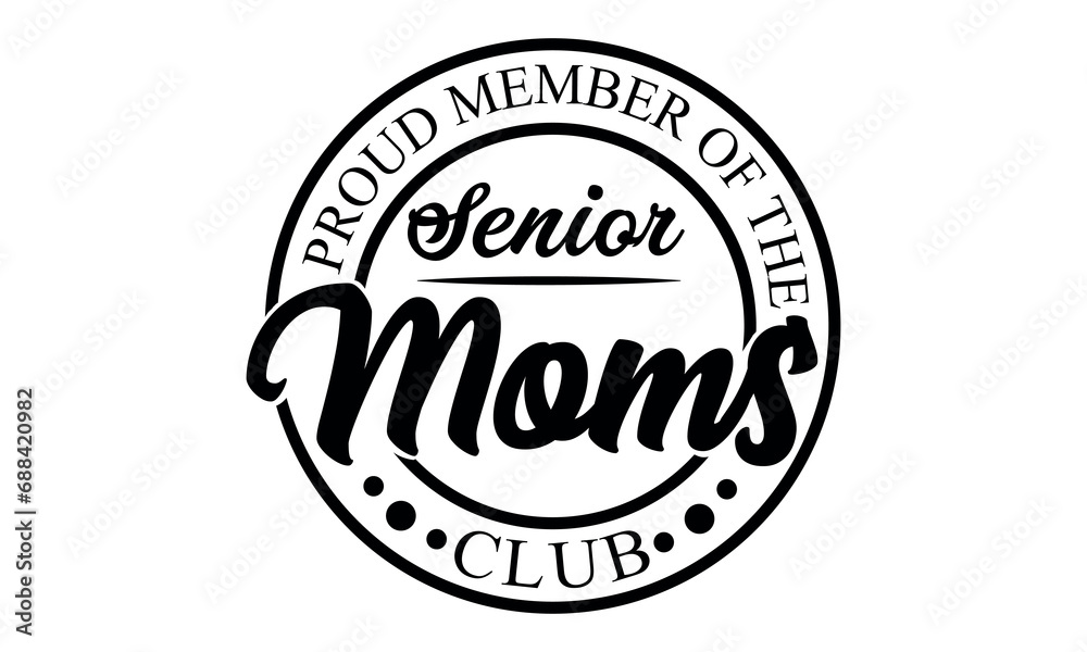 Senior Mom Vector and Clip Art