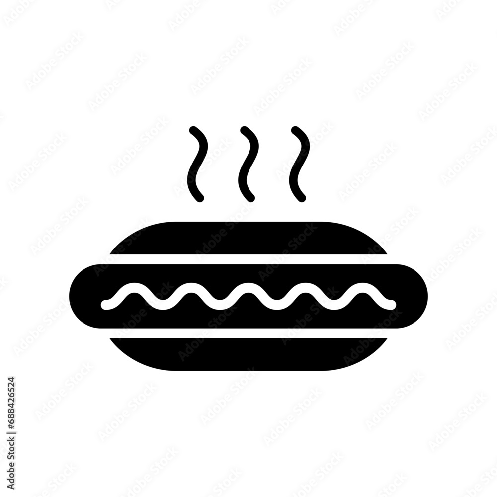 hot dog icon design template hot dog icon design template