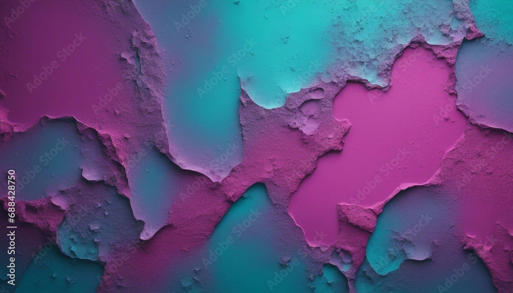 Purple and blue paint on a wall. Abstract background for design.