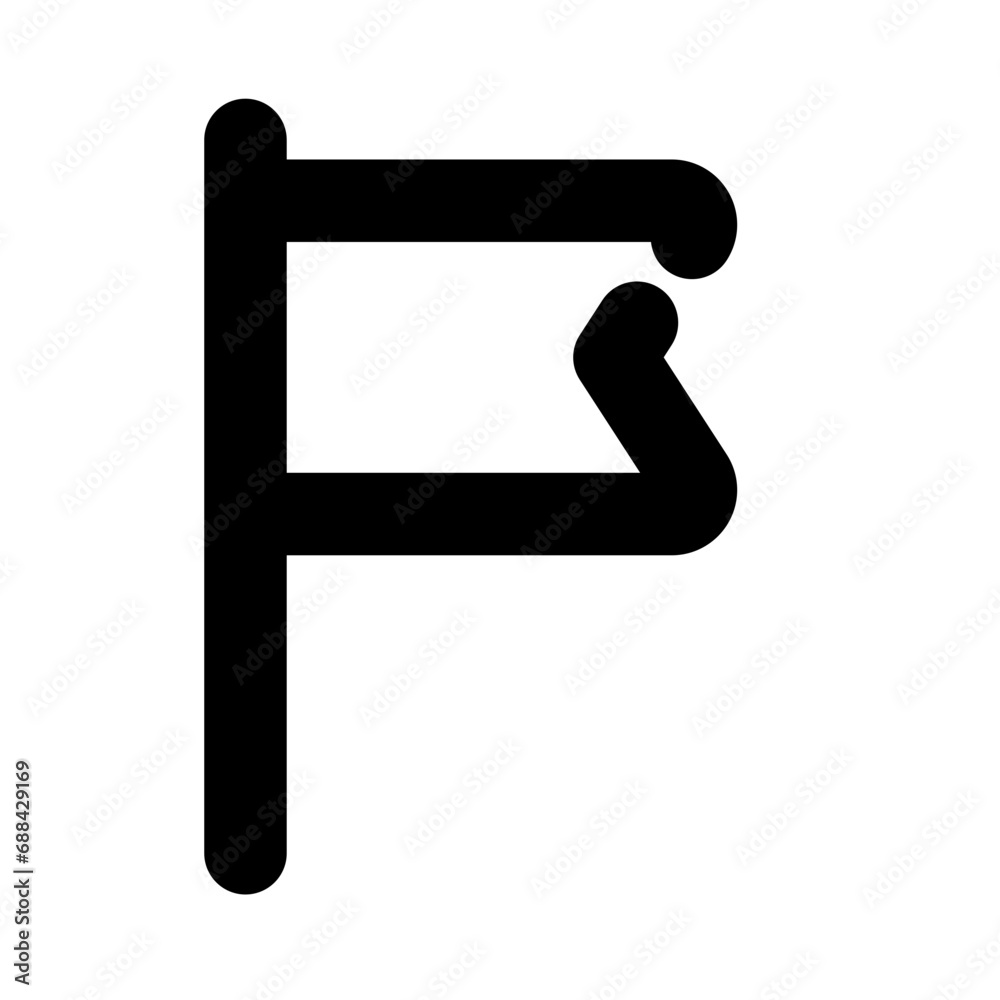 flag line icon, mark outline vector sign, linear style pictogram isolated on white. logo illustration. flag line icon, mark outline vector sign, linear style pictogram isolated on white. logo illustration.