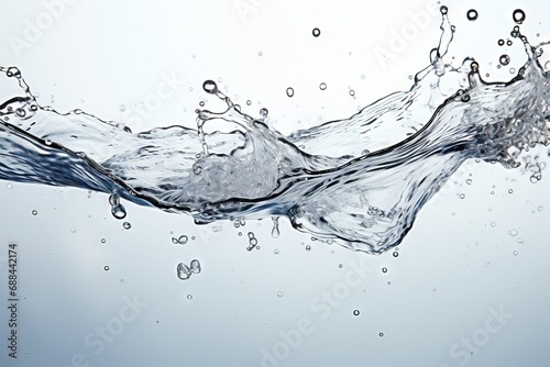 surface water Splash white Splashing shape splashed abstract abstractly away background blue clean clear close closeup cut detail detailed detailing droplet drop