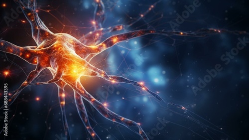 Neuron in the brain