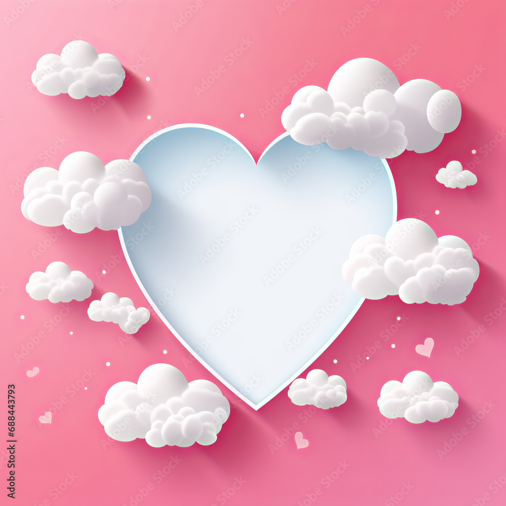 Cloudy Heart Dreamscape and cloud