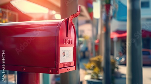 Mailbox Blurred Background