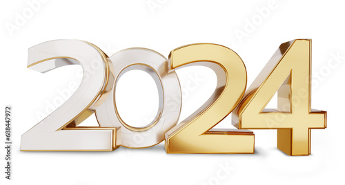 2024 new year bold letters ...