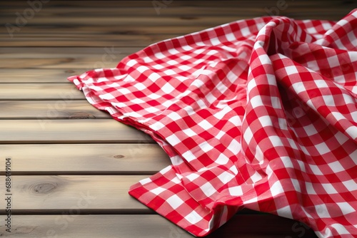background table wooden white tablecloth checkered Red kitchen picnic dinner top view clothes old grey fabric napkin wood pizza cotton texture up high