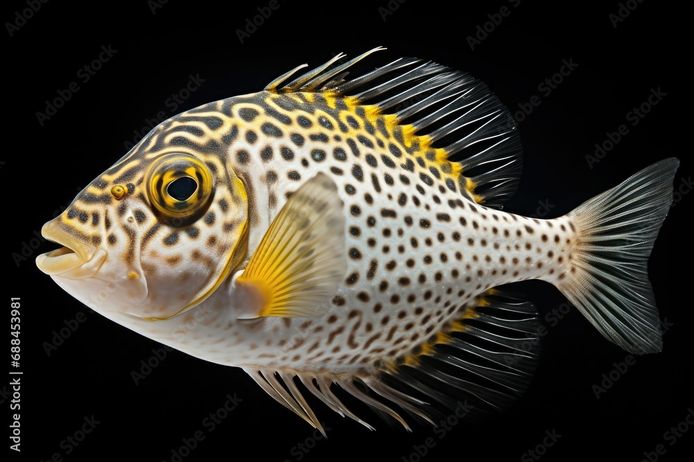Vermiculated Spinefoot Fish Vermiculated Spinefoot Fish