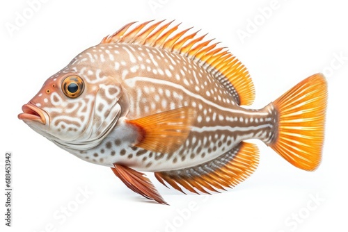 Vermiculated Spinefoot Fish