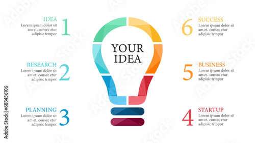Infographic elements design for presentation, can be used for presentation, workflow layout, diagram, annual report, web design.