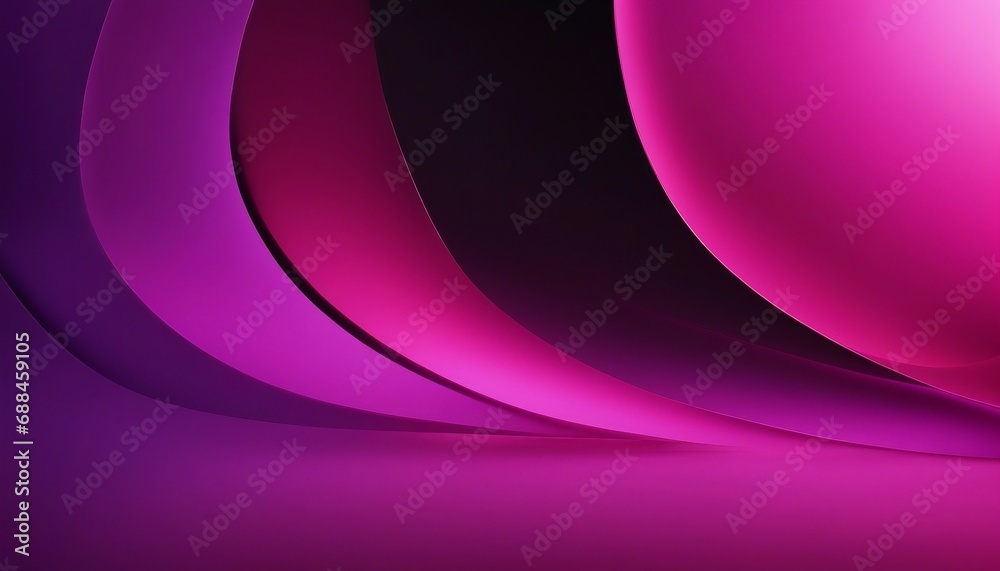 Abstract background with curved lines in pink and purple colors