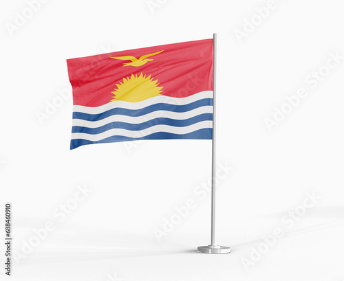 Free Download Kiribati national flag on white background. - GFXLoad