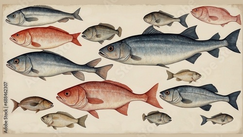 collection of fish