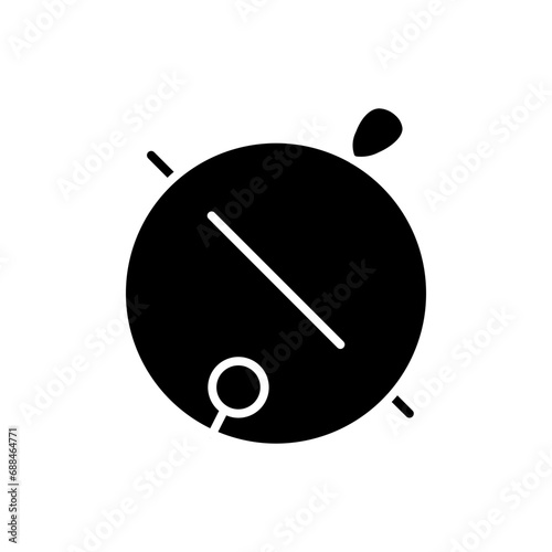 jingle bell glyph icon