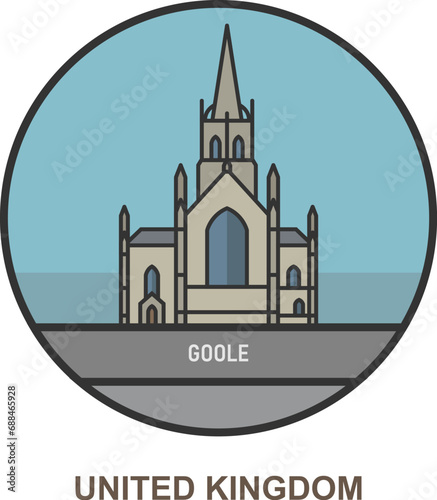 Goole. Cities and towns in United Kingdom