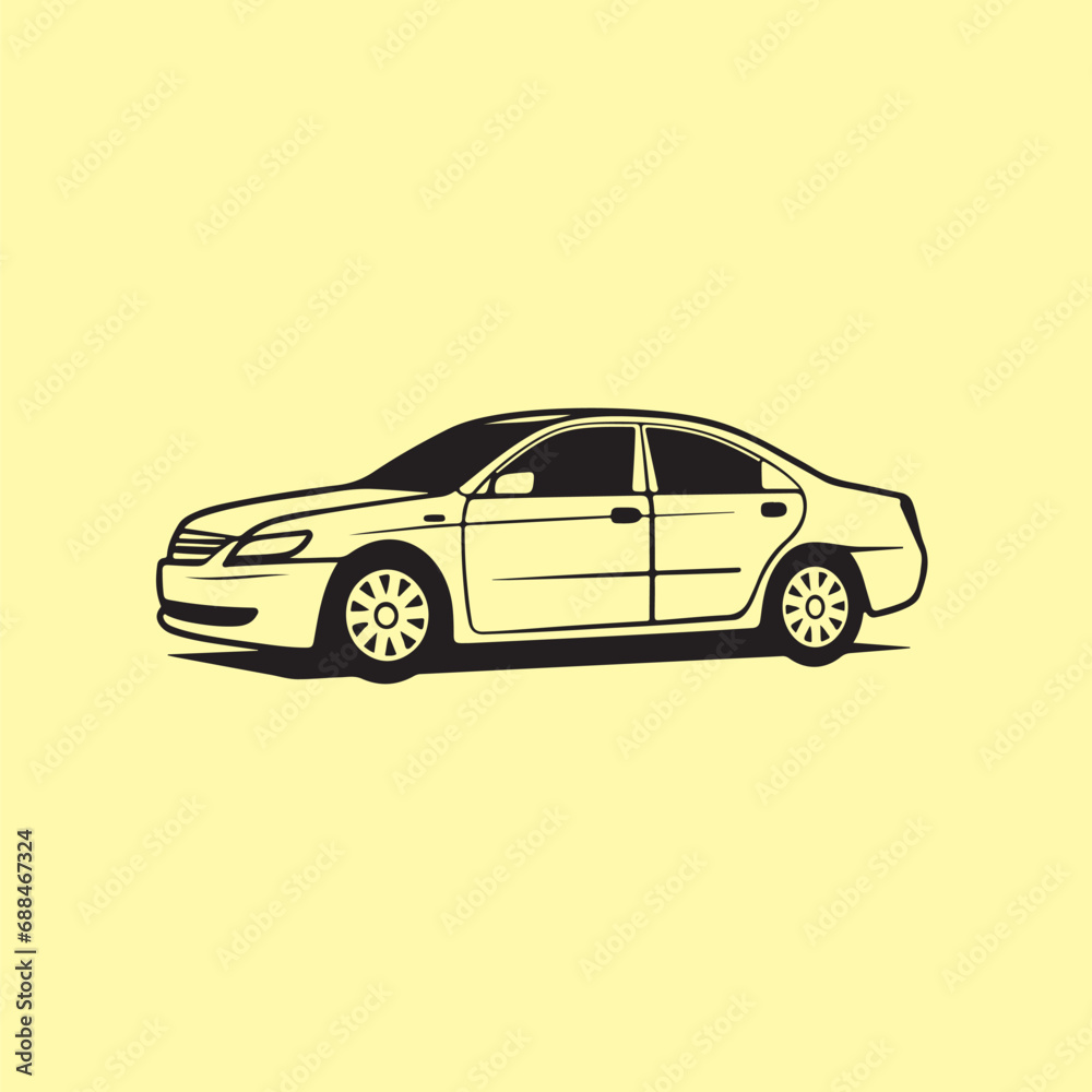 Car Vector Images, illustration of a car