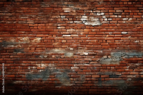 color red wall Brick background dark old brown texture panoramic masonry wide panorama vintage stone brickwork mortar surface rough weathered textured solid facades