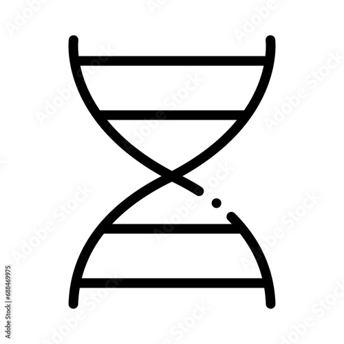 DNA icon. Genetic Code icon
