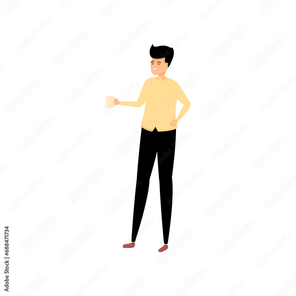 set of poses for community activities set set of poses for community activities set