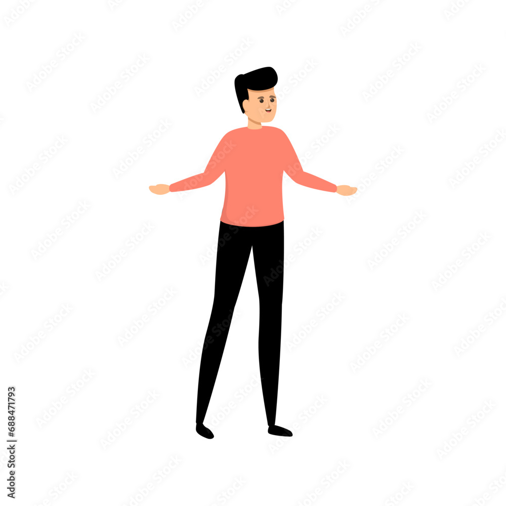 set of poses for community activities vector