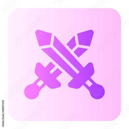 fight gradient icon