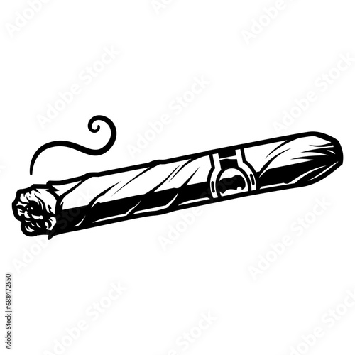 Cigarettes, smoking cigars