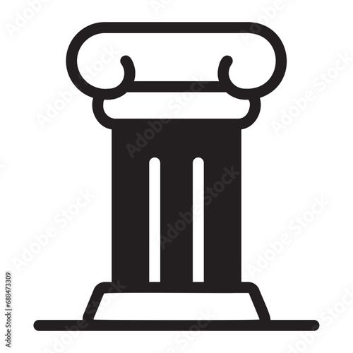 history glyph icon