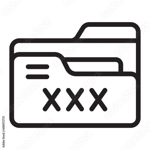xxx line icon