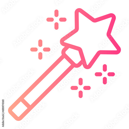 magical gradient icon