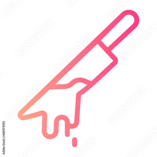thriller gradient icon