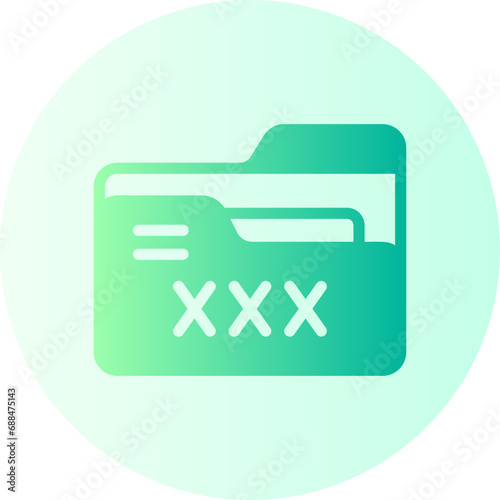 xxx gradient icon