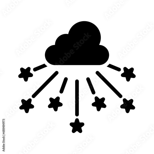 Solid black icon for Miracle