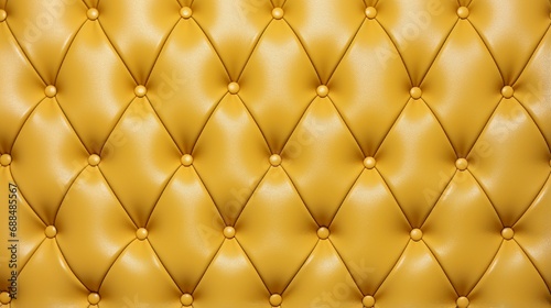 yellow Buttoned luxury leather pattern with diamonds and gemstones. Useful as luxury pattern