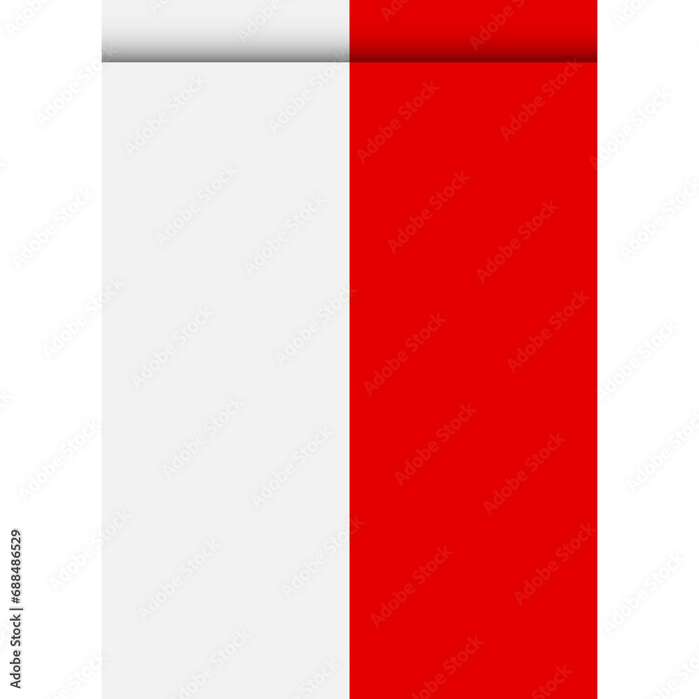 Indonesia flag or pennant isolated on white background. Pennant flag icon. Indonesia flag or pennant isolated on white background. Pennant flag icon.
