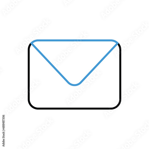 Free Download  Mail Notification icon vector stock illustration - GFXLoad