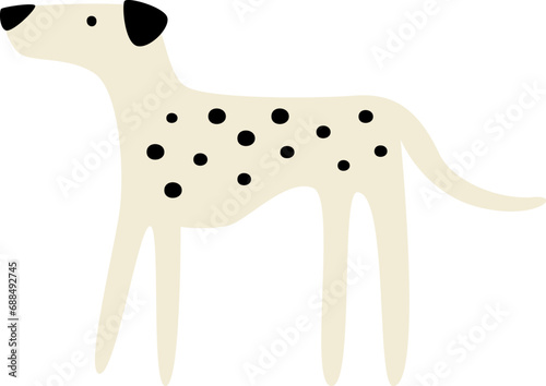 Dalmatian Dog Cartoon