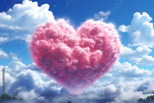 Sky background. Vibrant col...