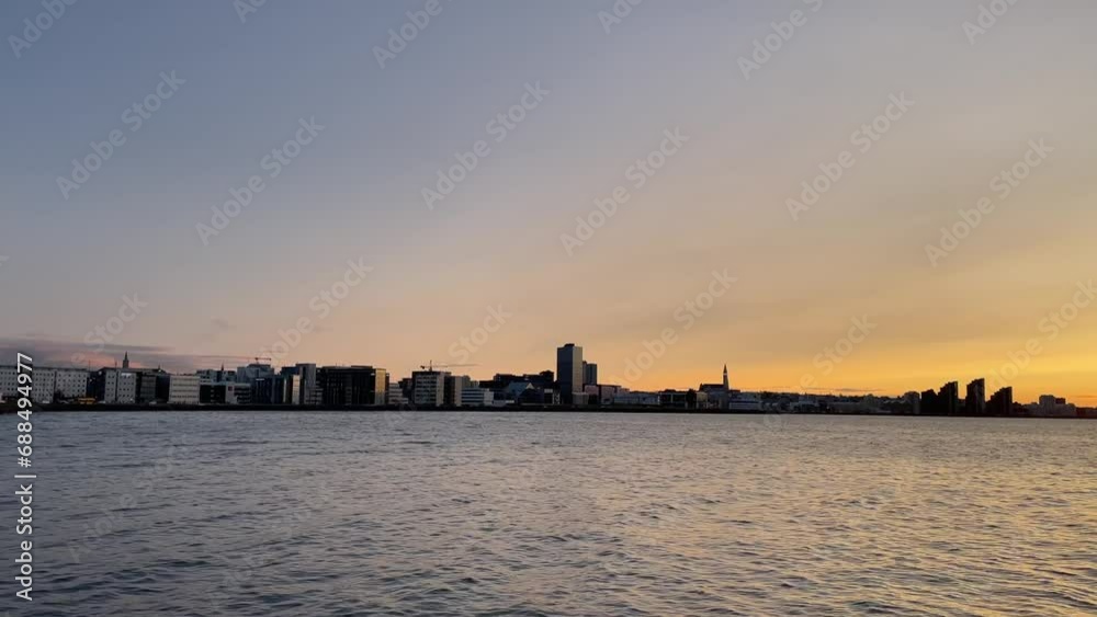 View on the Reykjavik skyline View on the Reykjavik skyline