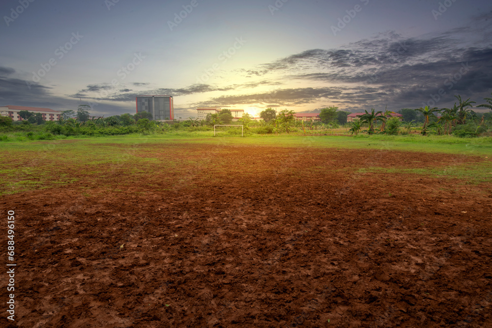 Fototapeta premium Football field