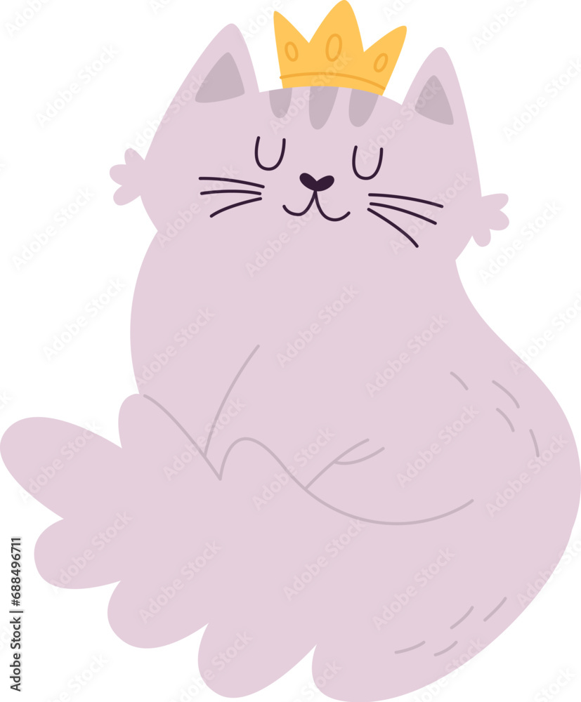 Cat With Crown