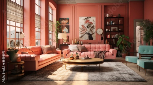 Use color psychology to create a desired atmosphere and evoke specific emotions in a room.