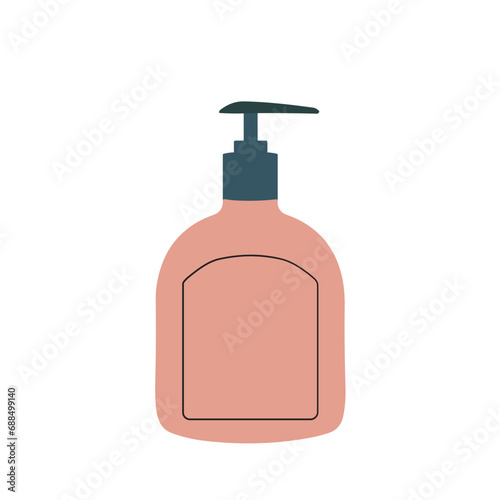 minimalist cosmetic package vector