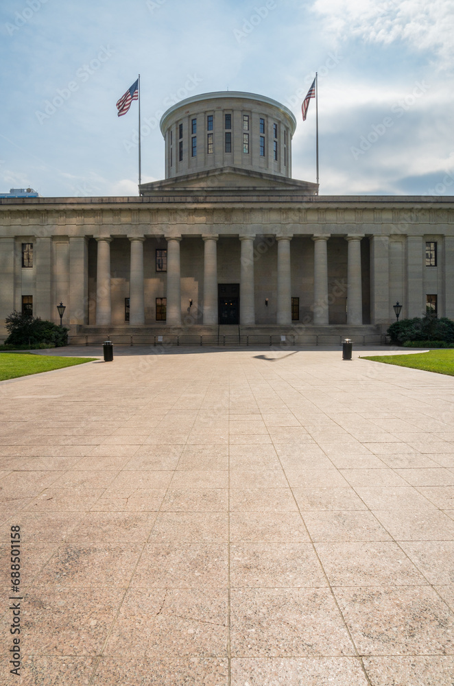 Obraz premium Ohio Statehouse, State government office in Columbus, Ohio